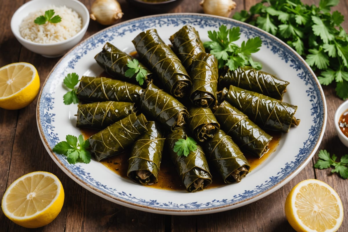 Dolma — Stuffed Vine Leaves