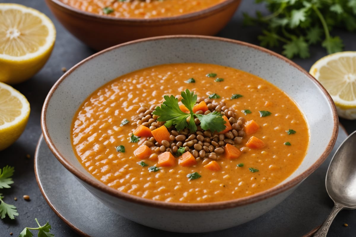 Lentil Cream Soup