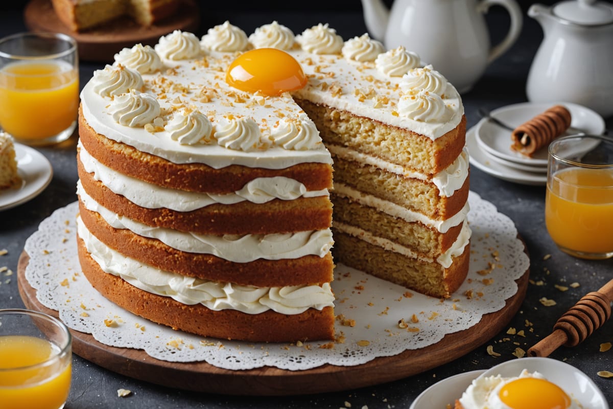 Medovik Honey Cake
