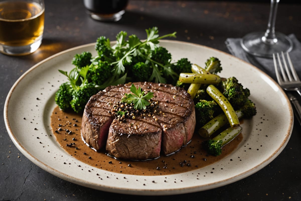 Steak au Poivre
