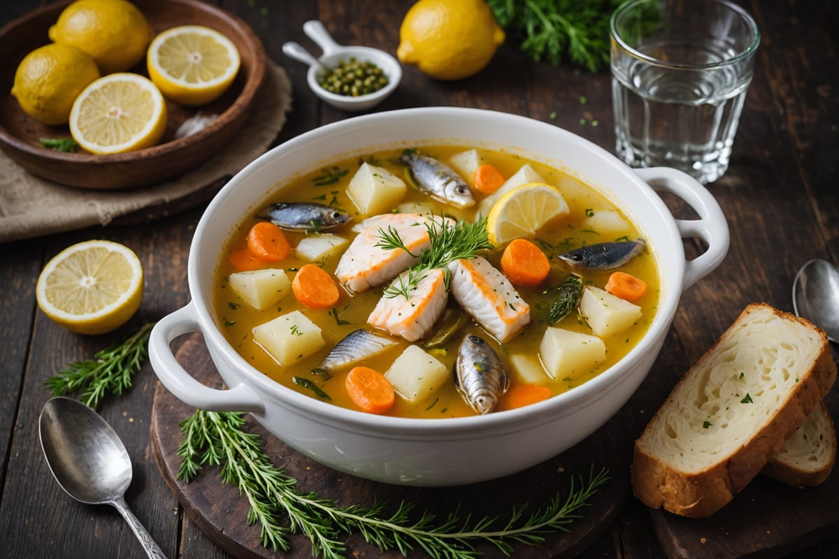 Ukha Fish Soup